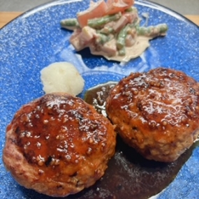 言葉の代わりに、ハンバーグ